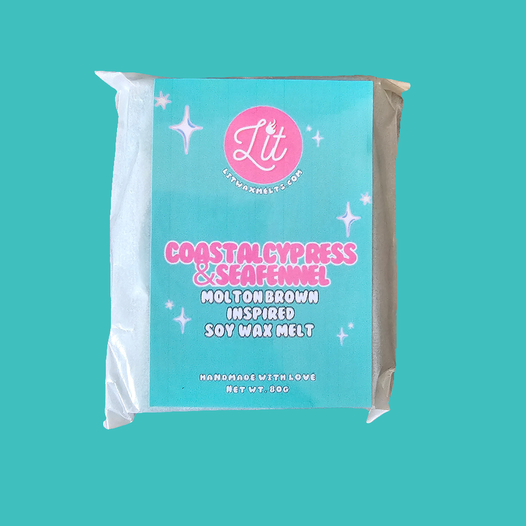 Coastal Cypress & Sea Fennel Wax Melt Snap Bar