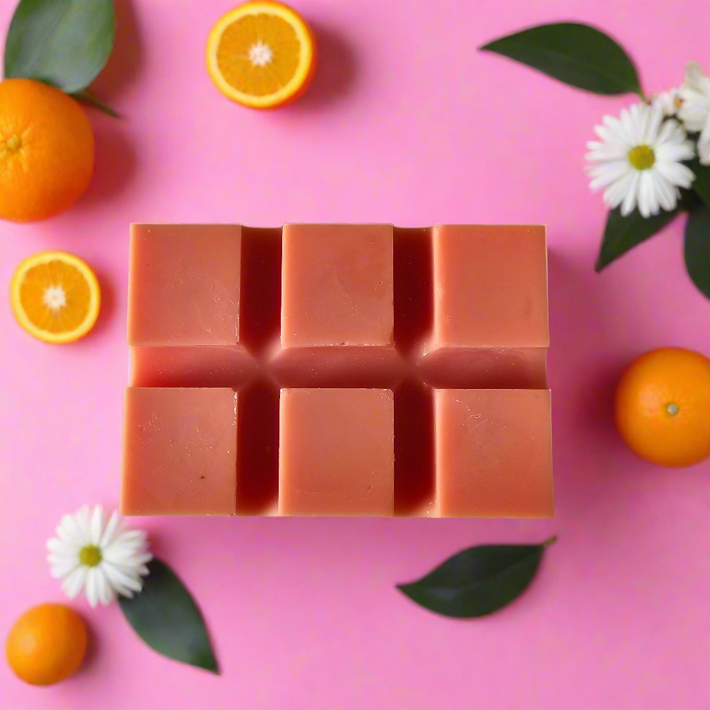 Orange & Bergamot Wax Melt Snap Bar