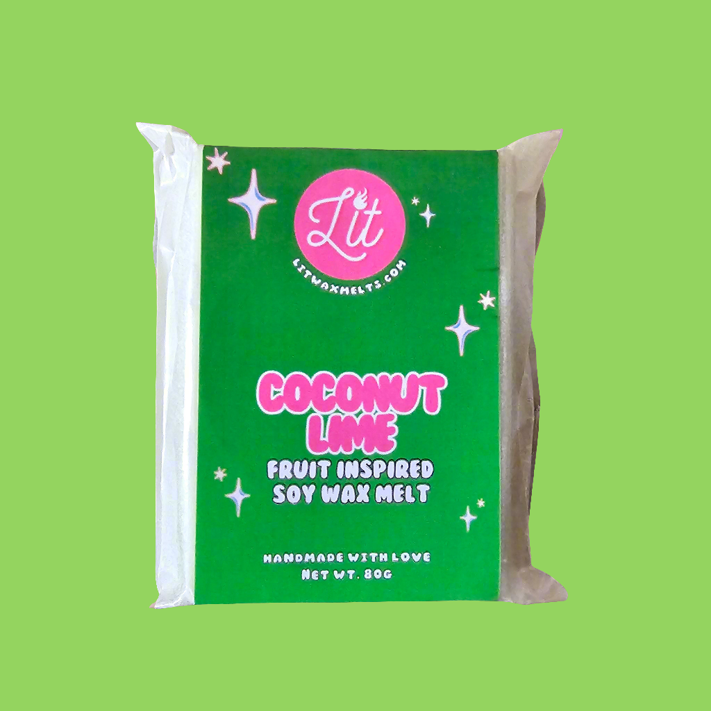 Coconut Lime Wax Melt Snap Bar