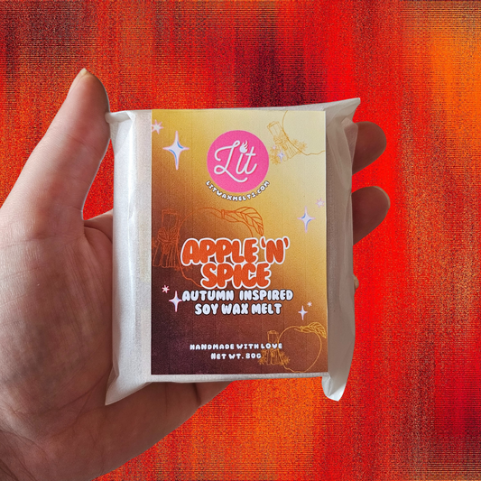 Apple n Spice Wax Melt Snap Bar