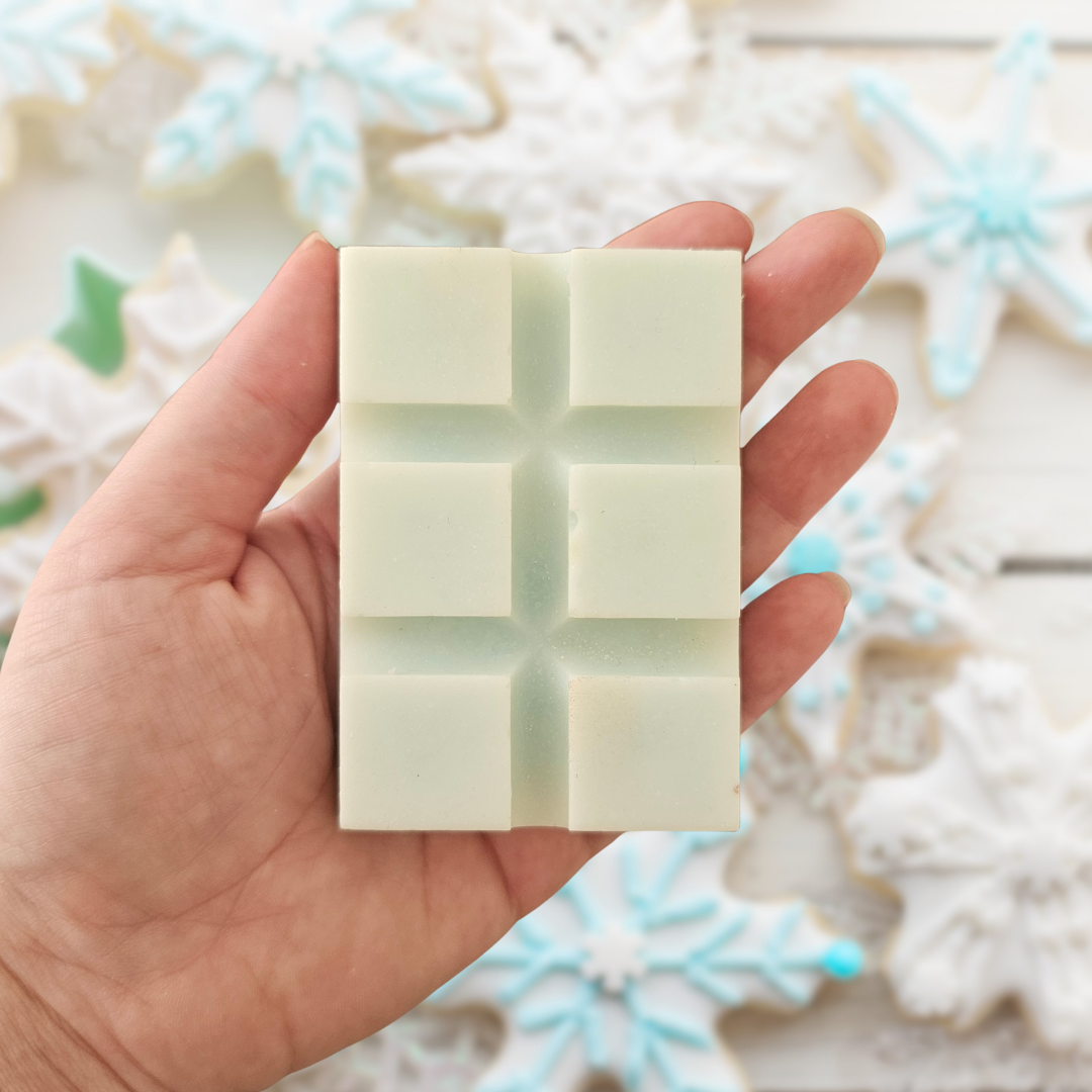 Snowflake Cookie Wax Melt Snap Bar