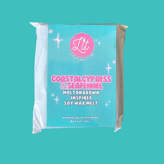 Coastal Cypress & Sea Fennel Wax Melt Snap Bar