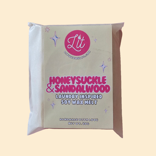 Honeysuckle & Sandalwood Wax Melt Snap Bar