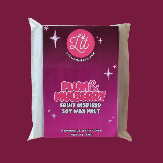 Plum & Mulberry Wax Melt Snap Bar