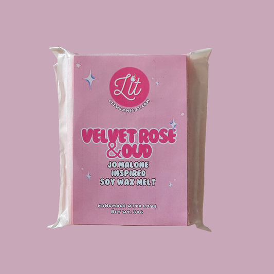 Velvet Rose & Oud Wax Melt Snap Bar