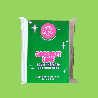 Coconut Lime Wax Melt Snap Bar