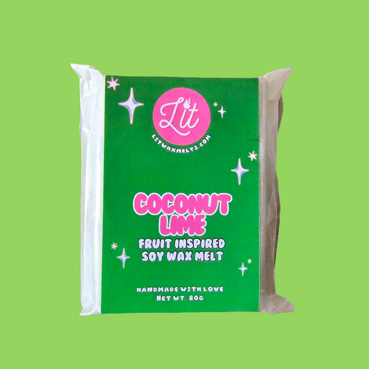 Coconut Lime Wax Melt Snap Bar