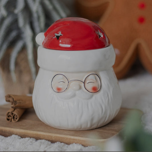 Santa Shaped Tealight Oil Burner & Wax Warmer