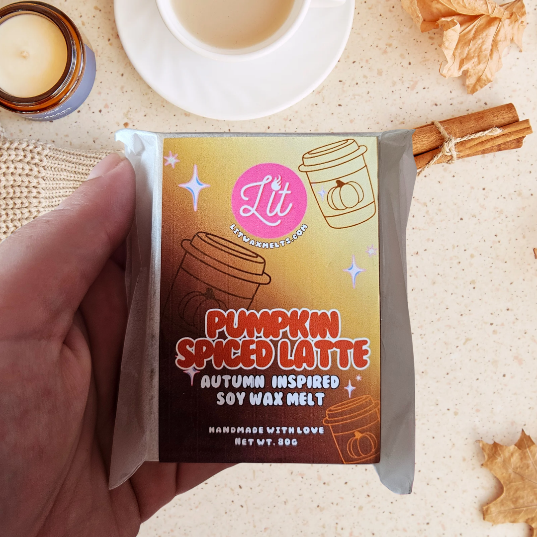 Pumpkin Spiced Latte Wax Melt Snap Bar