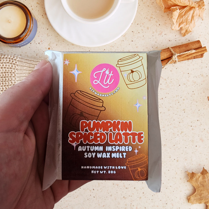 Pumpkin Spiced Latte Wax Melt Snap Bar