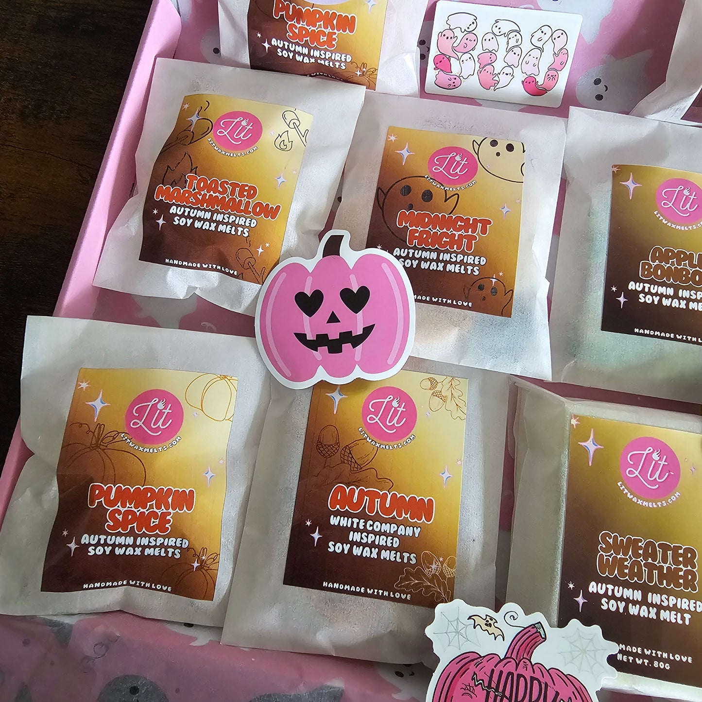 Boo! Box Wax Melt Selection