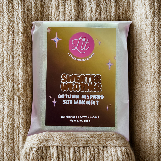 Sweater Weather Wax Melt Snap Bar