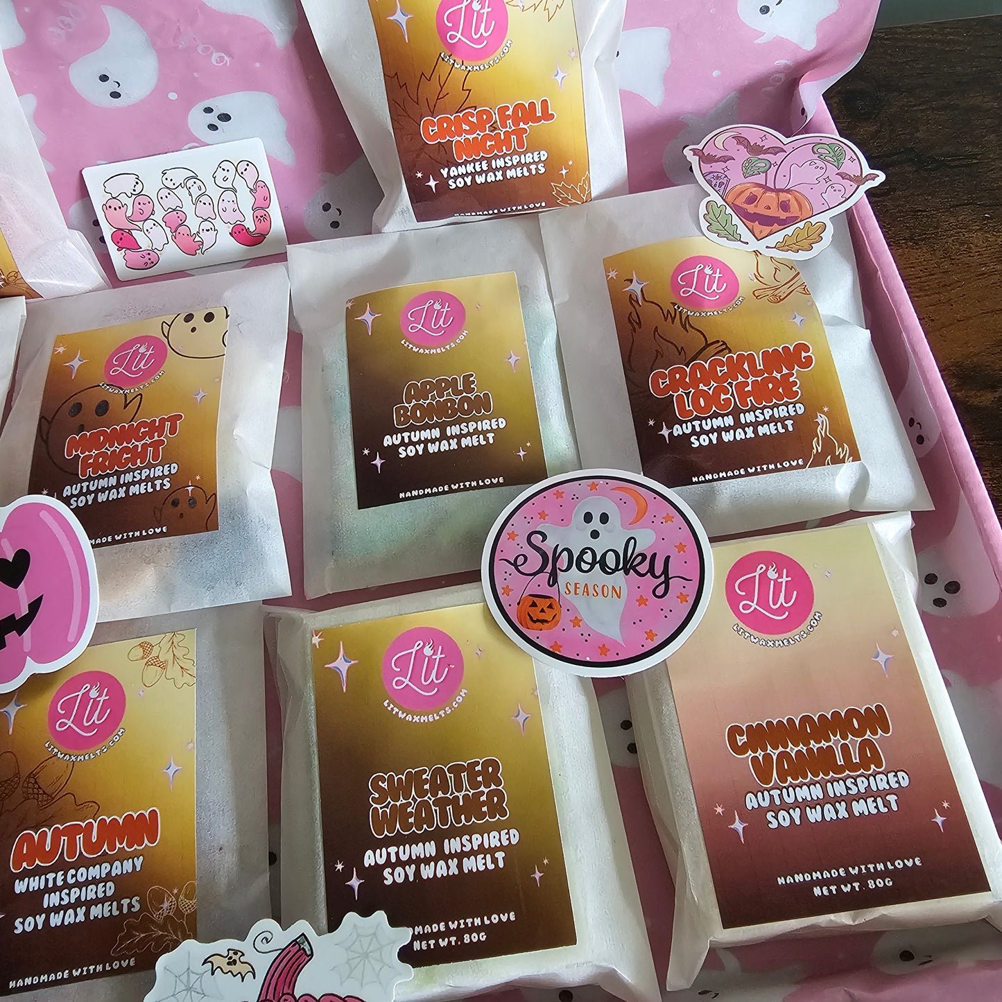 Boo! Box Wax Melt Selection