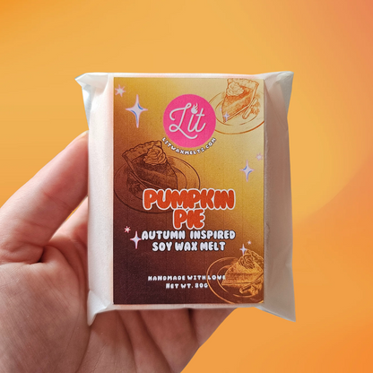 Pumpkin Pie Wax Melt Snap Bar
