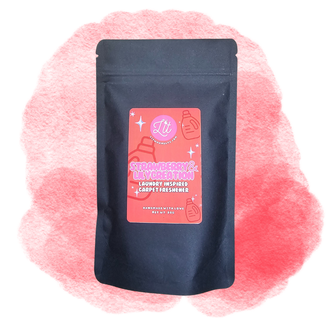 Strawberry & Lily Creation Carpet Freshener Powder