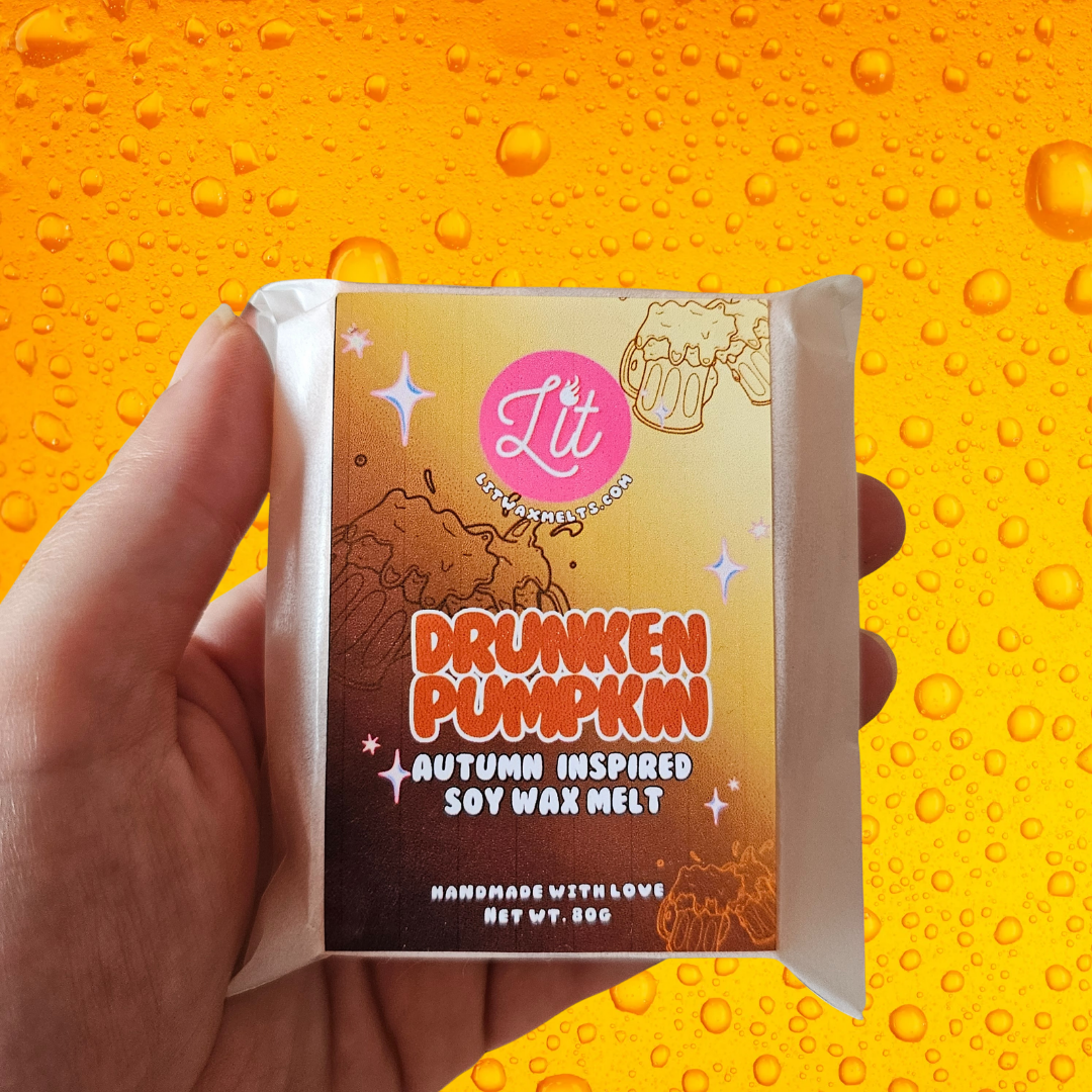 Drunken Pumpkin Wax Melt Snap Bar