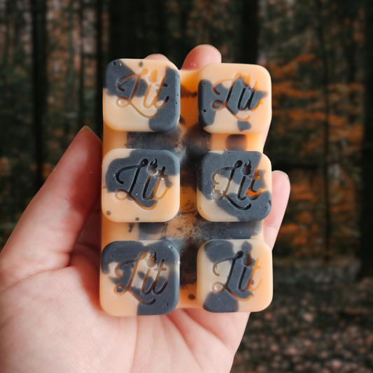 Autumn Woods & Pumpkin Wax Melt Snap Bar