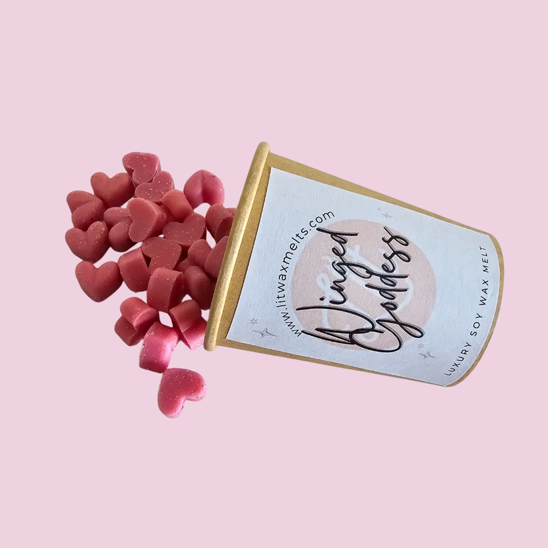 Winged Goddess Dot Pot