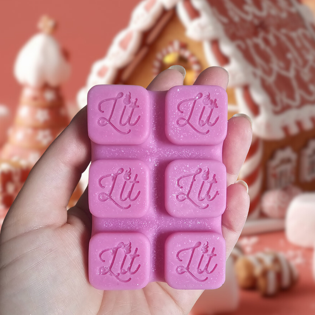 Marshmallow & Gingerbread Wax Melt Snap Bar